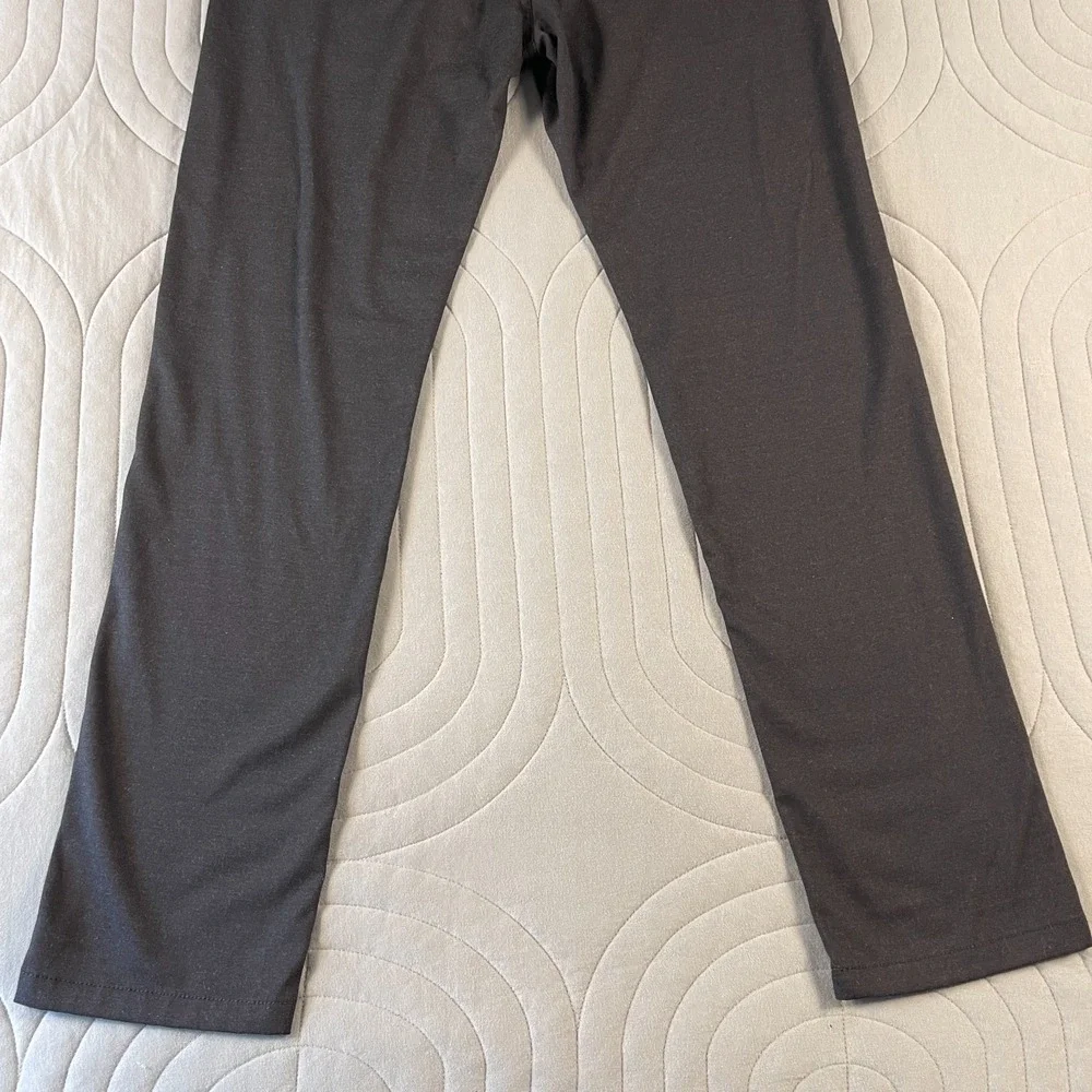 The Mens Store Bloomingdale's Pants 33x32 Tailored Fit Gray Stretch Dress Casual
